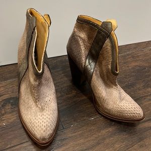 Naughty Monkey distressed cowgirl boots